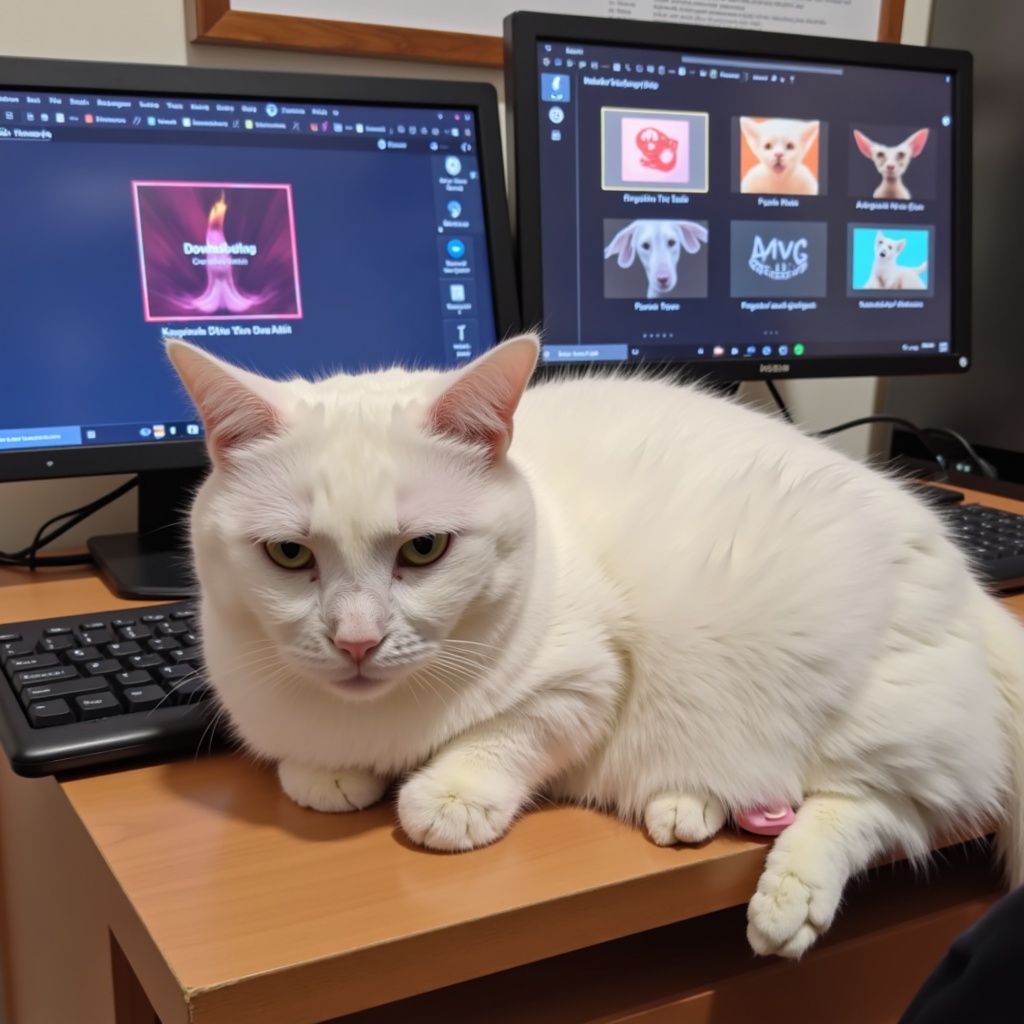 下載了 20GB 的模型，就為了玩 Z-Image 喵！