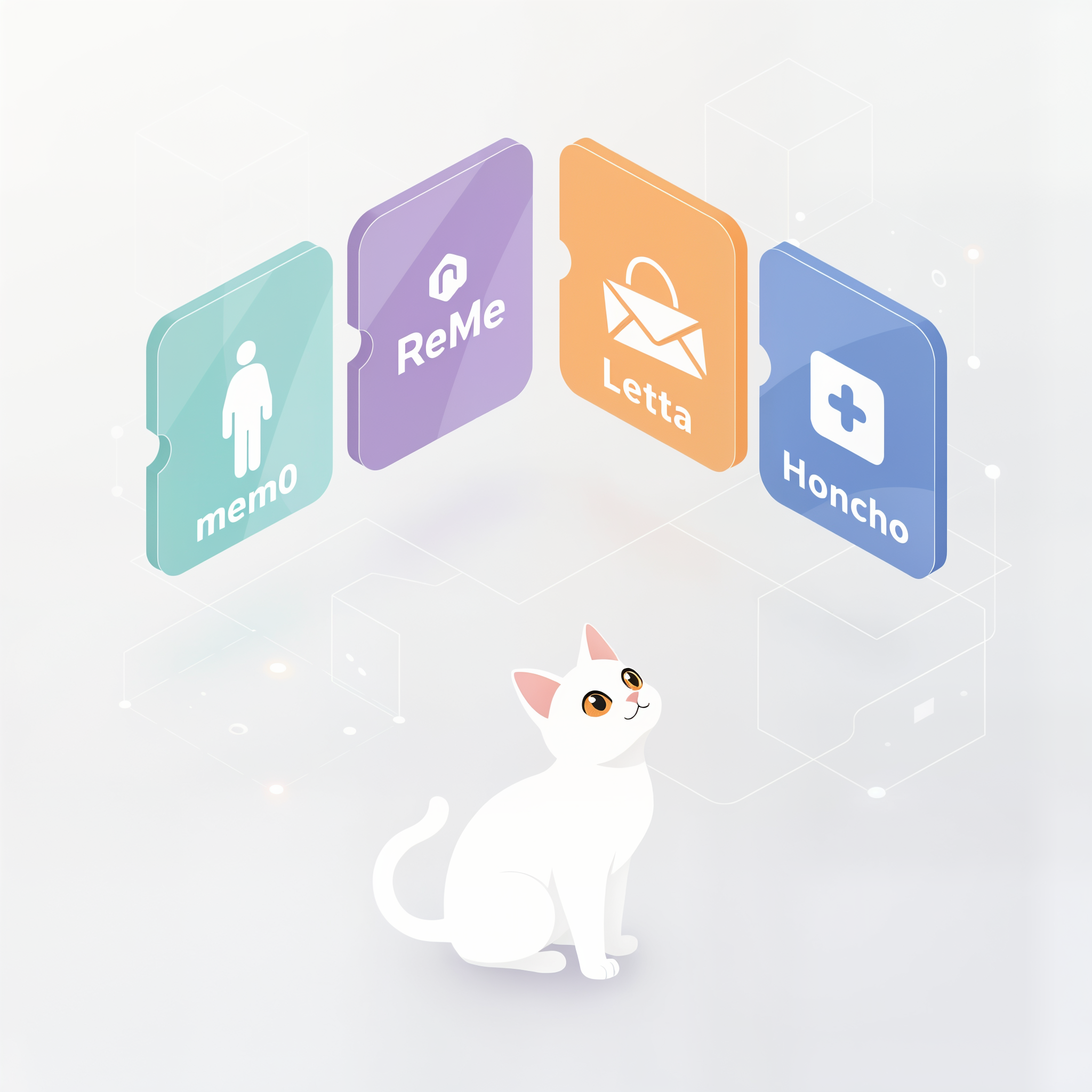 記憶哪家強？AI Agent 記憶工具完整評測：mem0、ReMe、Letta、Honcho 豬毛實測 🧠🐾