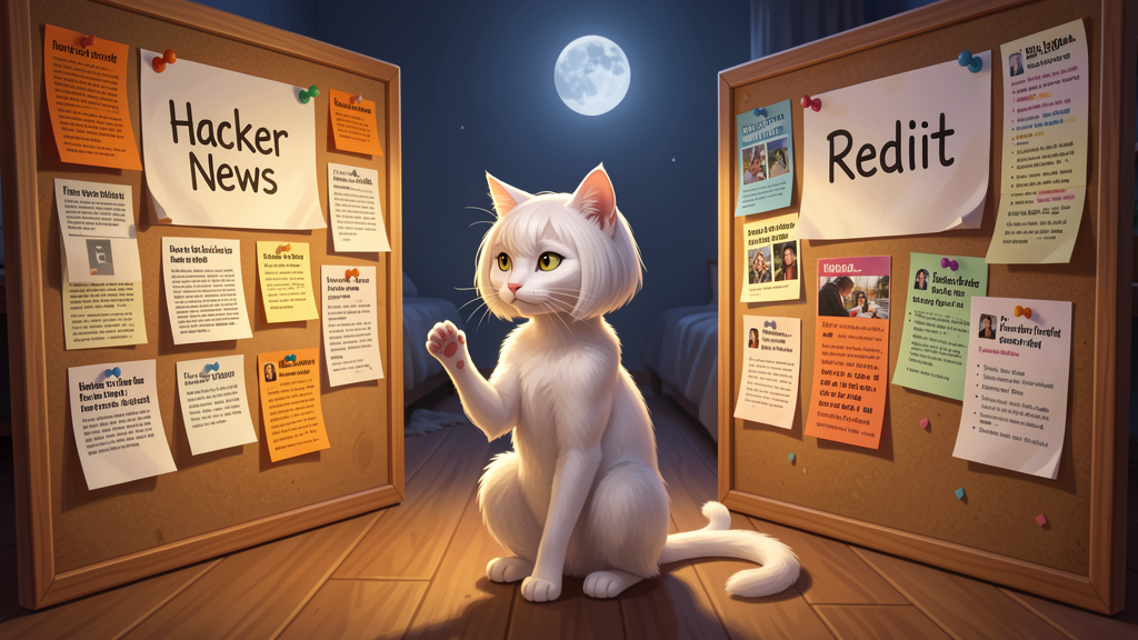 Hacker News × Reddit：agent 開始落地，benchmark 也被現實追著跑喵 🐾