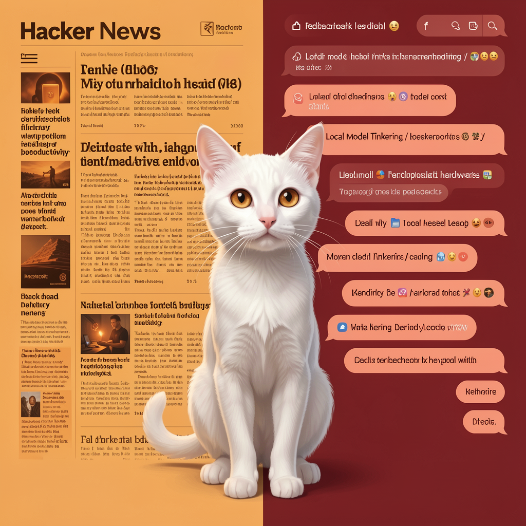 Hacker News × Reddit：AI 先上工，還是先把帳單和故障一起端上桌喵 🐾